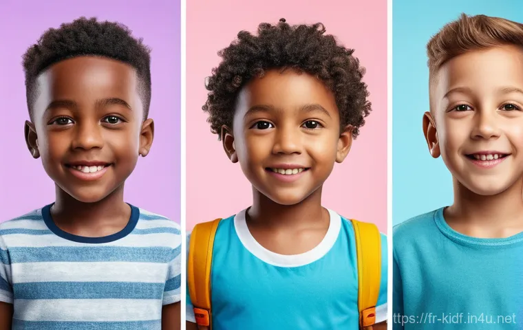 아동 여름 모자 추천 - Here are three detailed image generation prompts in English, designed to be child-friendly and adher...