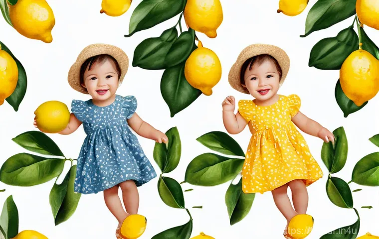 유아용 여름 드레스 스타일 - **Prompt 1: Cheerful Baby in Organic Cotton Muslin Dress**
    "A joyful baby girl, approximately 8 ...