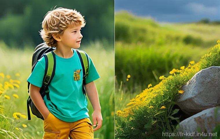 아이들의 봄 패션 추천 - **Prompt 1: Serene Pastel Garden Play**
    "A happy little girl, approximately 5-7 years old, is ge...