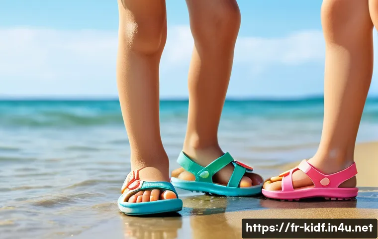 아동용 여름 샌들 관련 이미지 1